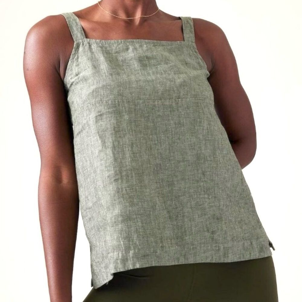 NWT Athleta Voyager Linen Tank